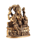 Pure Brass Goddess Parvati Baby Ganesha Statue Divine Motherhood | Jaipurio